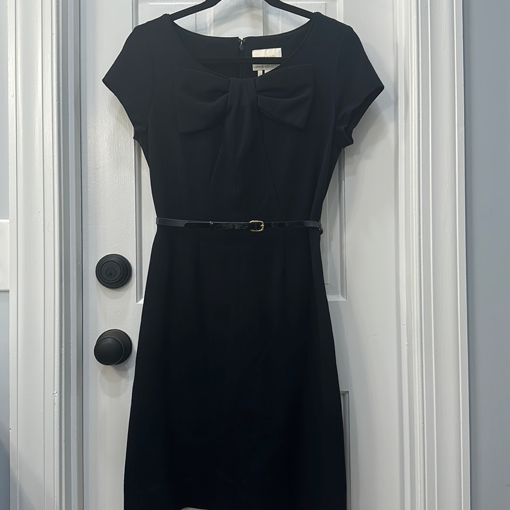 Office Siren!! Kate Spade Belted Mini Dress with Bow